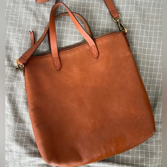 Madewell Leather Crossbody Satchel - Picture 3 of 7